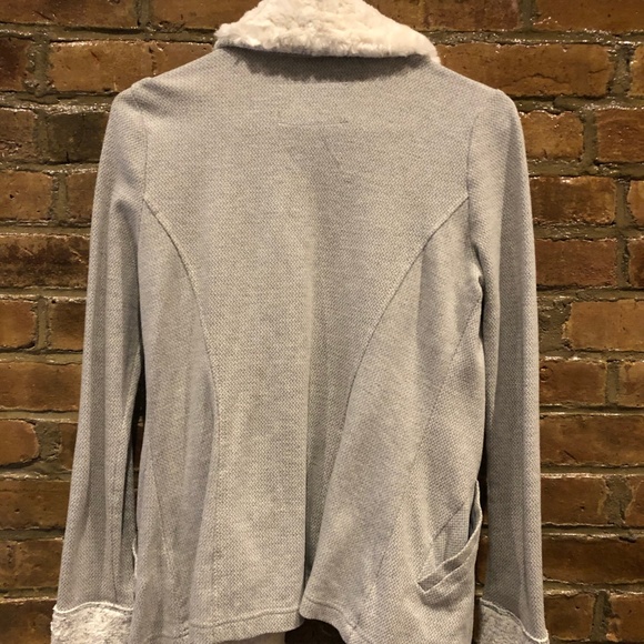 Saturday Sunday Faux Fur Cardigan (Anthropologie) - Picture 4 of 8